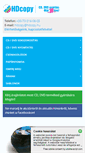 Mobile Screenshot of hdcopy.hu
